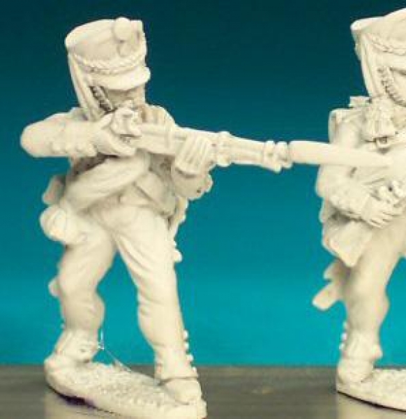 Front Rank Miniatures: RN4 Musketeer / Jager - Standing Firing (6 figures)