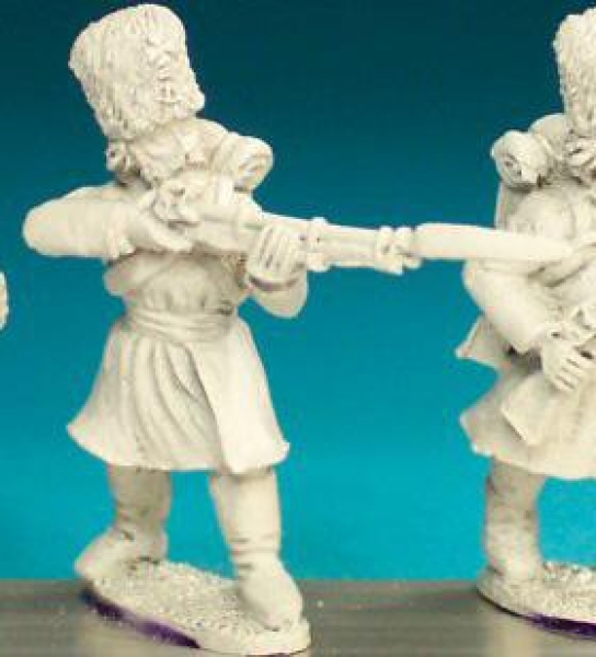Front Rank Miniatures: RN58 Opelchenie (Militia) - Moscow Militia, Firing Musket (6 figures)