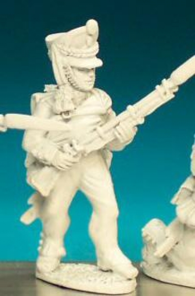 Front Rank Miniatures: RN5 Musketeer / Jager - Standing Ready To Fire (6 figures)
