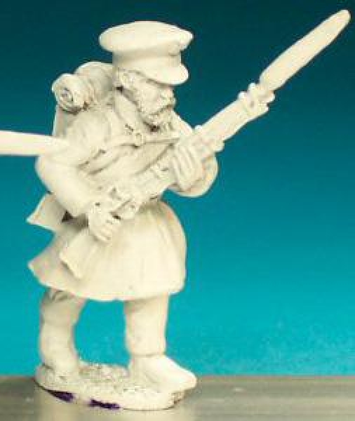 Front Rank Miniatures: RN61 Opelchenie (Militia) - St Petersburg Militia, Advancing With Musket (6 f