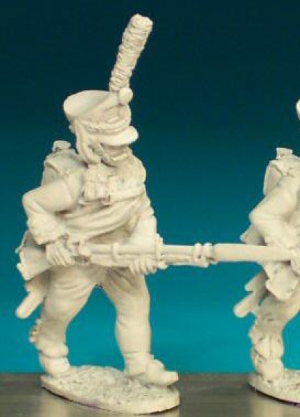 Front Rank Miniatures: RN8 Grenadier / Carabinier - Advancing With Levelled Musket (6 figures)