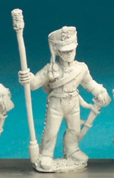 Front Rank Miniatures: RNA13 Russo German Legion Horse Artilleryman - Gunner With Ramrod (6 figures)