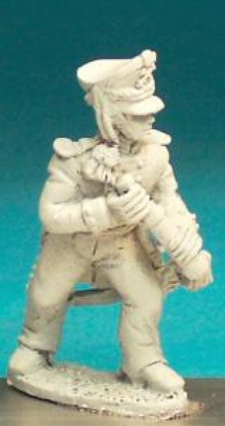 Front Rank Miniatures: RNA16 Russo German Legion Horse Artilleryman - Officer (6 figures)