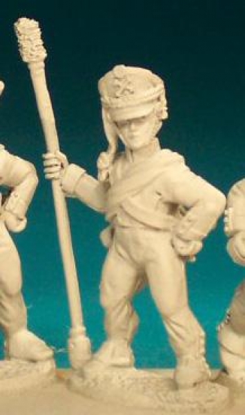 Front Rank Miniatures: RNA2 Gun Crewman 1812 - Gunner With Ramrod (6 figures)