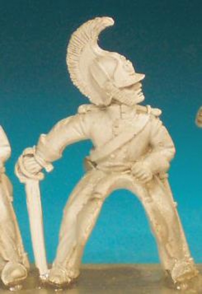 Front Rank Miniatures: RNC10 Dragoon - Officer (6 figures)