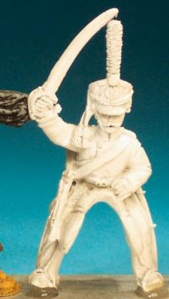 Front Rank Miniatures: RNC14 Mounted Jager - Trooper, Sabre Up (6 figures)