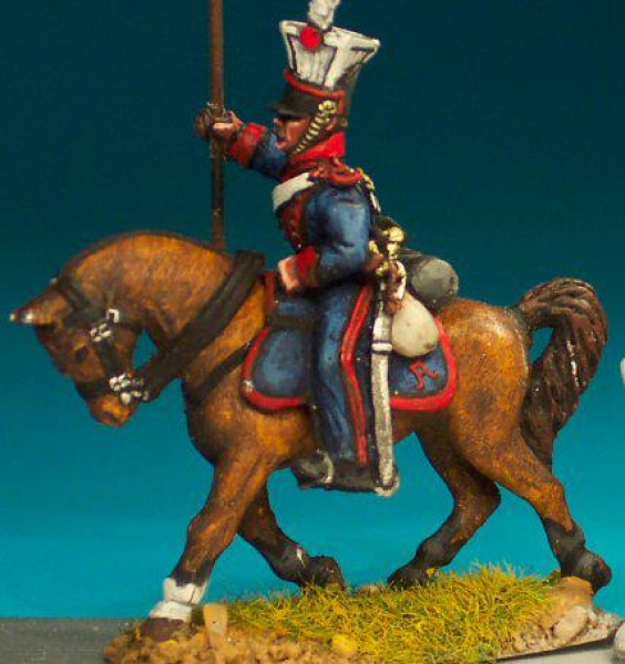 Front Rank Miniatures: RNC19 Uhlan - Trooper, Lance Up (6 figures)