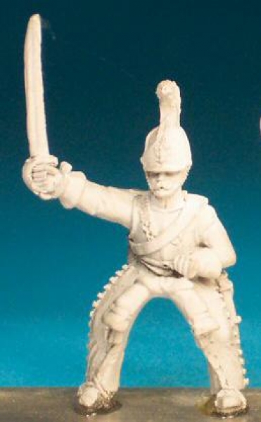 Front Rank Miniatures: RNC1 Cuirassier - Trooper, Sabre Outstretched (6 figures)