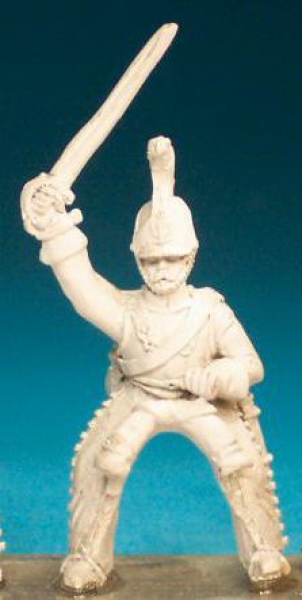 Front Rank Miniatures: RNC2 Cuirassier - Trooper, Sabre Up (6 figures)