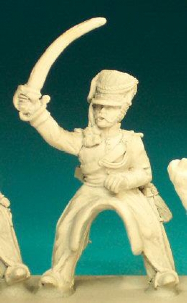 Front Rank Miniatures: RNC33 Ukranian Cossack (Regulation Dress And Fur Cap) - Officer (6 figures)