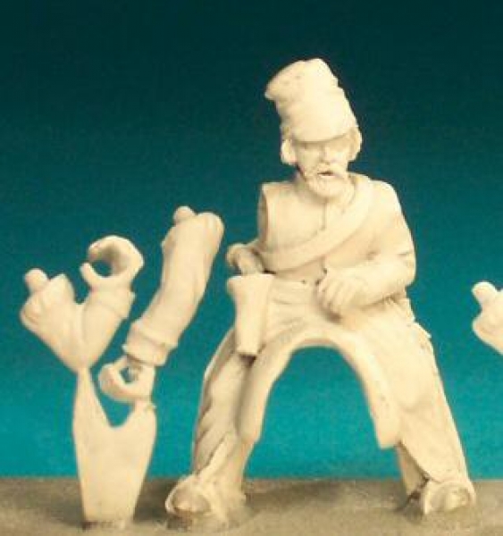 Front Rank Miniatures: RNC37 Cossack - Demi-Kaftan, Tall Cloth Cap (Multipose Lance) (6 figures)