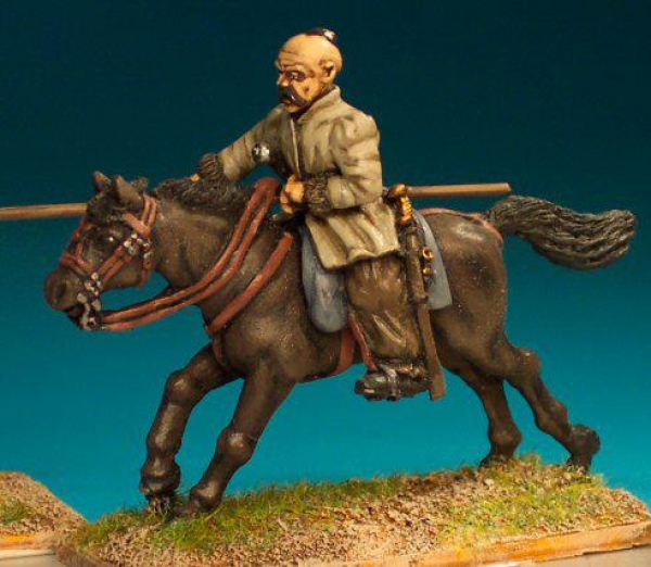 Front Rank Miniatures: RNC40 Cossack - Kaftan Bare Head (Multipose Lance) (6 figures)