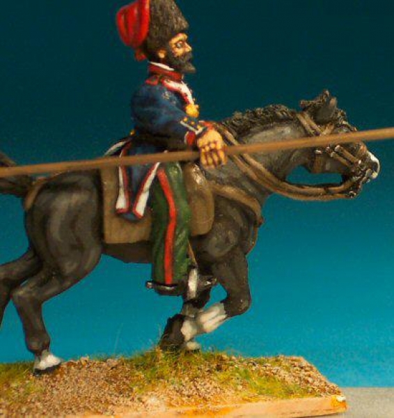 Front Rank Miniatures: RNC41 Cossack - French Coat, Fur Cap (Multipose Lance) (6 figures)