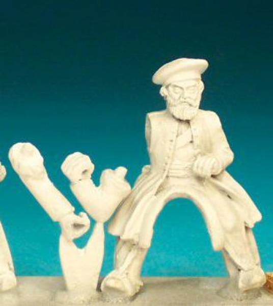 Front Rank Miniatures: RNC44 Cossack - Long Coat, Cloth Cap (Multipose Lance) (6 figures)