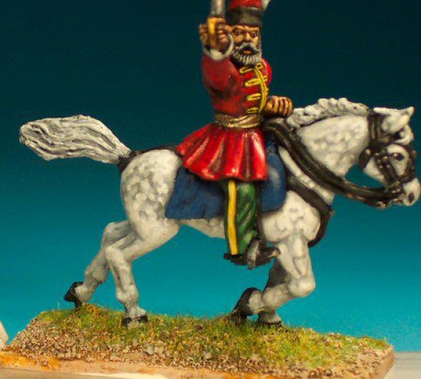 Front Rank Miniatures: RNC47 Cossack - Officer (6 figures)