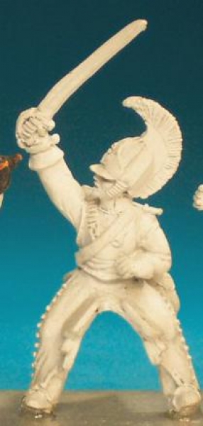 Front Rank Miniatures: RNC4 Cuirassier - Officer (6 figures)