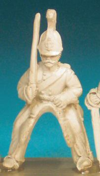 Front Rank Miniatures: RNC9 Dragoon - Trooper, Sabre At Rest (6 figures)