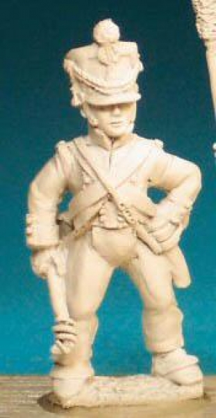 Front Rank Miniatures: SNA11 Gunner In Shako - Post 1812 - Gunner With Portfire (6 figures)