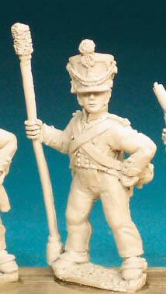 Front Rank Miniatures: SNA12 Gunner In Shako - Post 1812 - Gunner With Ramrod (6 figures)