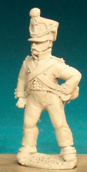 Front Rank Miniatures: SNA15 Gunner In Shako - Post 1812 - Gunner At Ease (6 figures)
