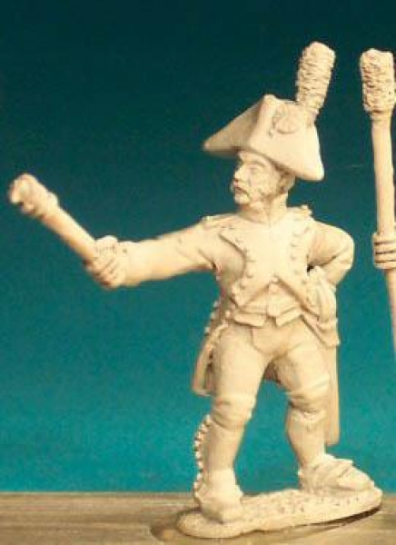 Front Rank Miniatures: SNA1 Gunner In Bicorn - Gunner With Portfire (6 figures)