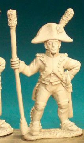 Front Rank Miniatures: SNA2 Gunner In Bicorn - Gunner With Ramrod (6 figures)