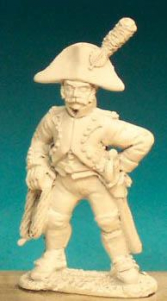Front Rank Miniatures: SNA3 Gunner In Bicorn - Gunner Standing With Dragrope (6 figures)