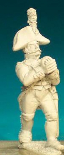 Front Rank Miniatures: SNA4 Gunner In Bicorn - Gunner Carrying Ball (6 figures)