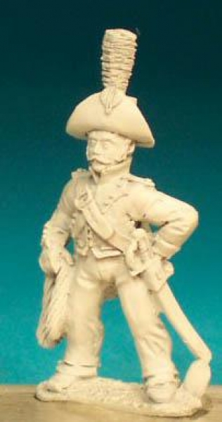 Front Rank Miniatures: SNA8 Gunner In Round Hat With Turned Up Brim - Gunner Standing With Dragrope 