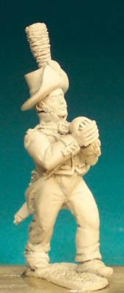 Front Rank Miniatures: SNA9 Gunner In Round Hat With Turned Up Brim - Gunner Carrying Ball (6 figure