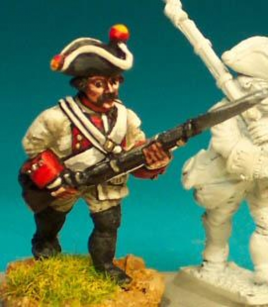 Front Rank Miniatures: SYA1 Musketeer, Advancing (6 figures)