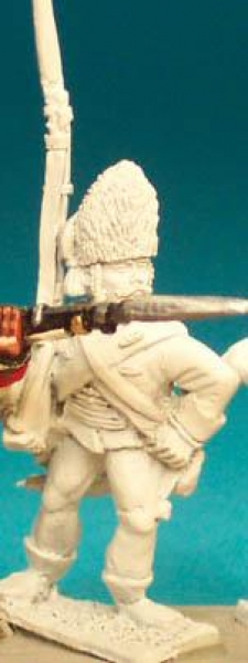Front Rank Miniatures: SYA22 Grenadier Standing, Musket Upright (6 figures)