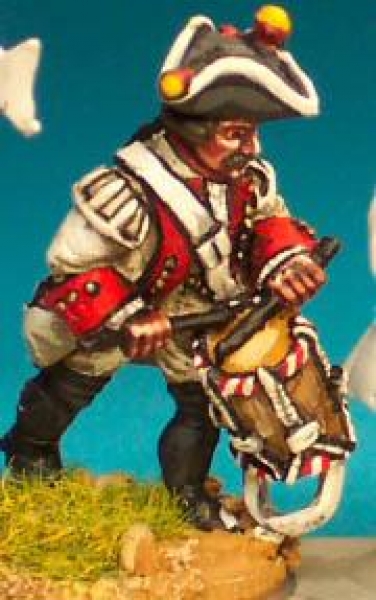 Front Rank Miniatures: SYA4 Musketeer Drummer (6 figures)