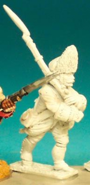Front Rank Miniatures: SYA8 Grenadier, Marching, With Shouldered Musket (6 figures)