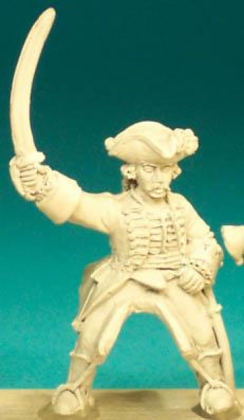 Front Rank Miniatures: SYAC15 Officer In Coat And Tricorn (6 figures)