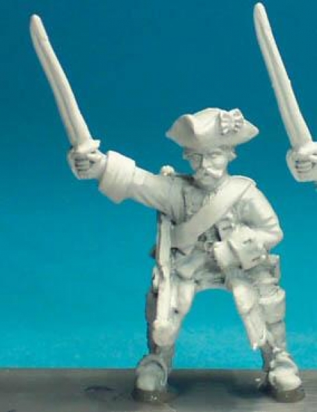 Front Rank Miniatures: SYAC20 Dragoon Trooper, Sabre Outstretched (6 figures)
