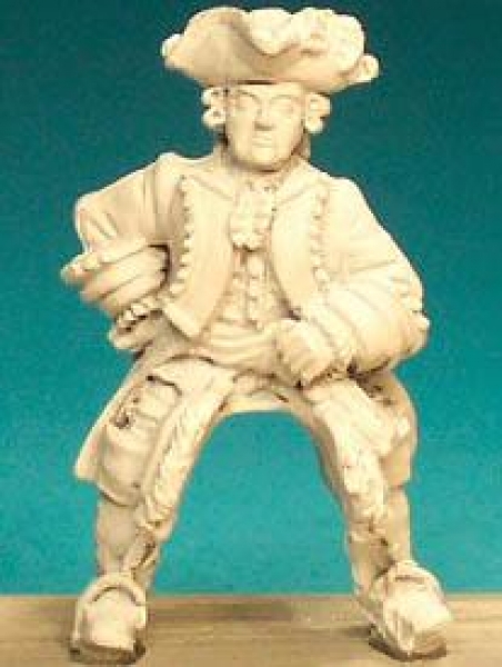 Front Rank Miniatures: SYAP4 General In Lapelled Coat - Mtd (6 figures)