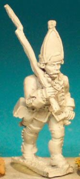 Front Rank Miniatures: SYB10 Hanoverian Grenadier - Marching With Shouldered Musket (6 figures)