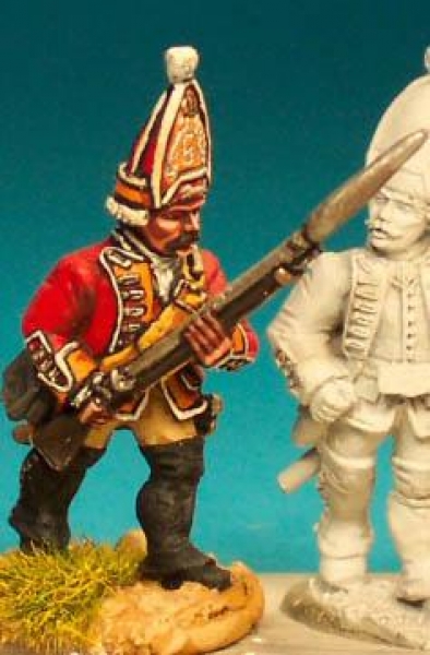 Front Rank Miniatures: SYB11 Hanoverian Grenadier - Advancing (6 figures)