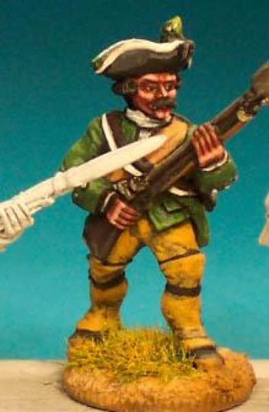 Front Rank Miniatures: SYB21 Jager Standing At Ready (6 figures)