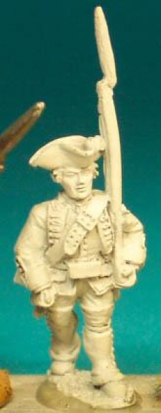 Front Rank Miniatures: SYB22 British Musketeer - Marching (6 figures)