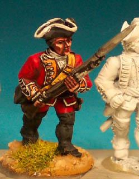 Front Rank Miniatures: SYB2 British Musketeer - Advancing (6 figures)