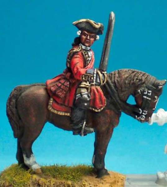 Front Rank Miniatures: SYBC10 Officer Lappelled Coat, Holding Sword (6 figures)