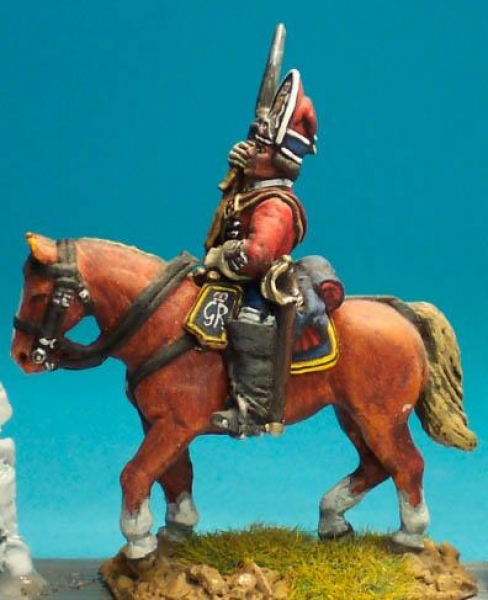Front Rank Miniatures: SYBC2 British Cavalryman - Horse Grenadier Trooper With Musket (6 figures)