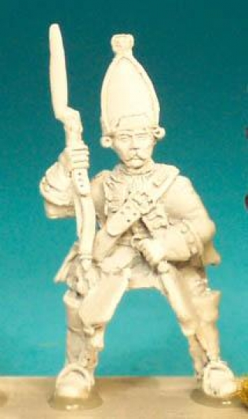 Front Rank Miniatures: SYBC7 Hanoverian Cavalryman - Horse Grenadier Trooper With Musket (6 figures)