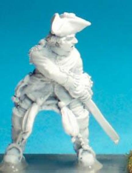 Front Rank Miniatures: SYBC9 Officer Drawing Sword (6 figures)