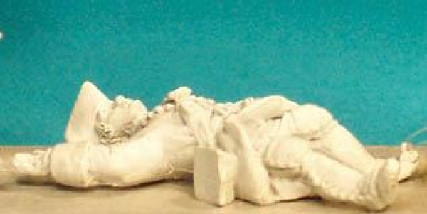 Front Rank Miniatures: SYF10 Infantryman (Unfastened Coat) - Fusilier Lying Dead (6 figures)