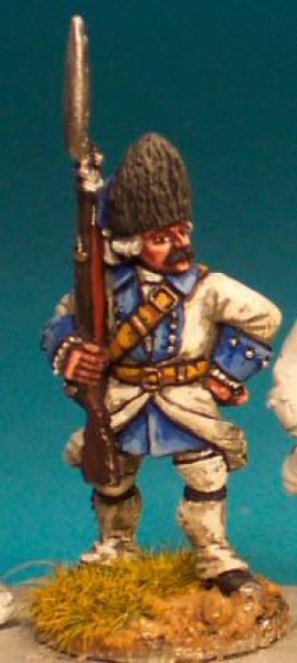 Front Rank Miniatures: SYF11 Grenadier (In Fur Hat & Turned Back Coat) - Grenadier, Lapelled Coat St
