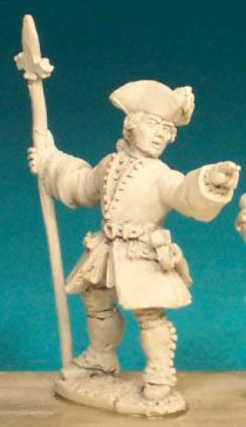 Front Rank Miniatures: SYF13 Command - Sergeant With Halberd (6 figures)