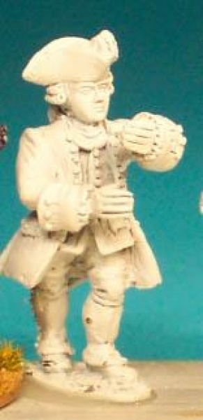Front Rank Miniatures: SYF16 Command - Standard Bearer In Tricorn (6 figures)